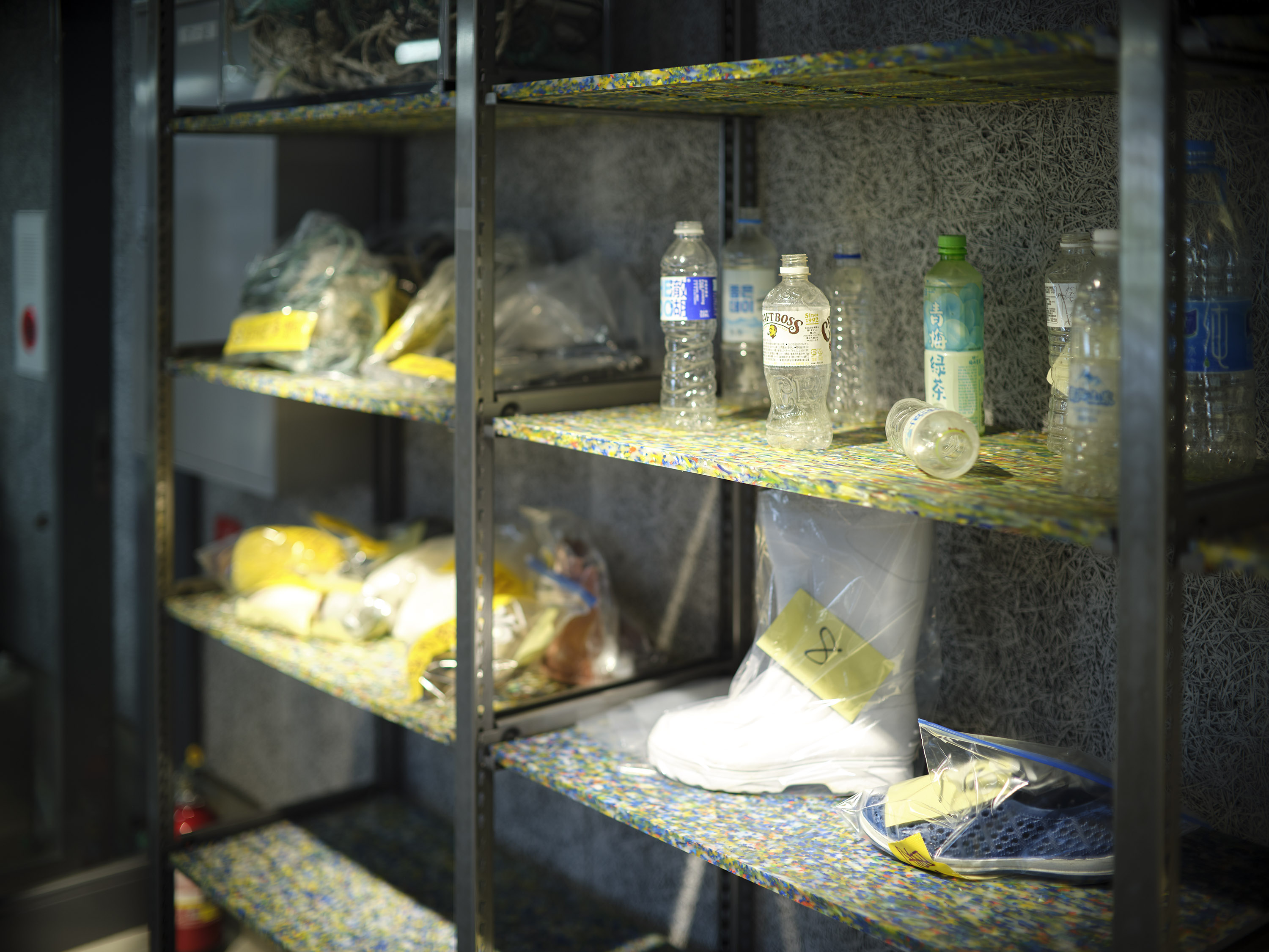 海洋プラスチックを
アップサイクルした建築
